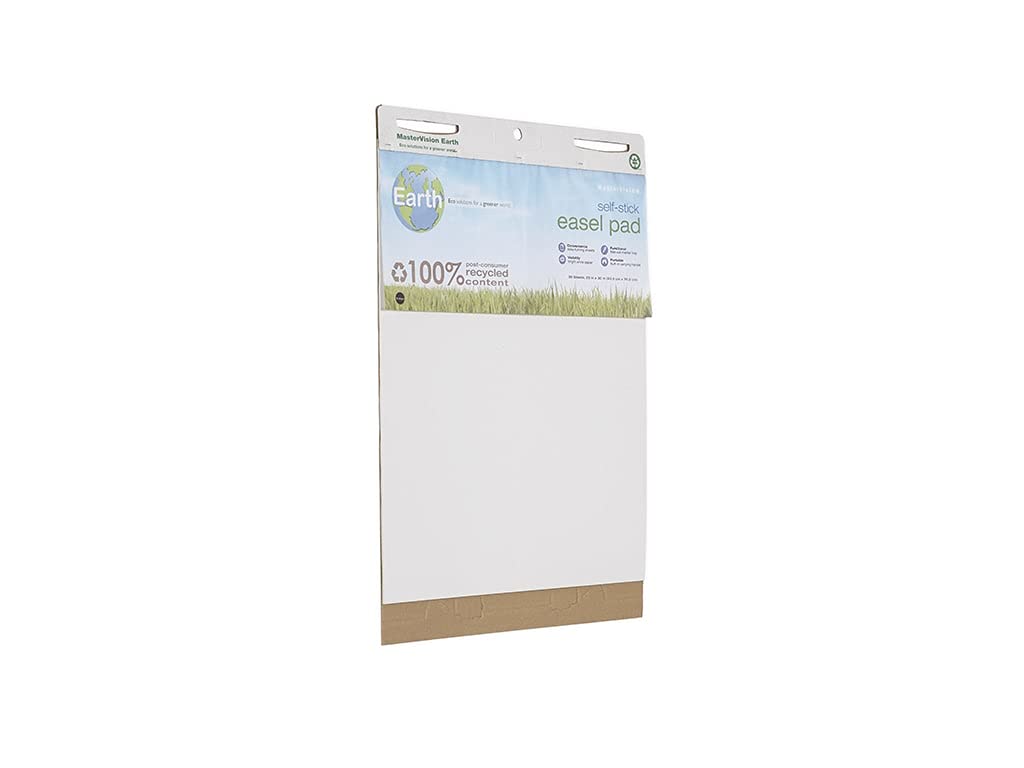 Self-Stick Easel Pad 30" x 25" 2 Pack White J7128