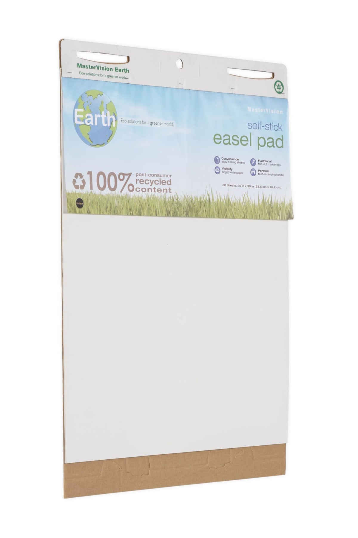 Self-Stick Easel Pad 30" x 25" 2 Pack White J7128