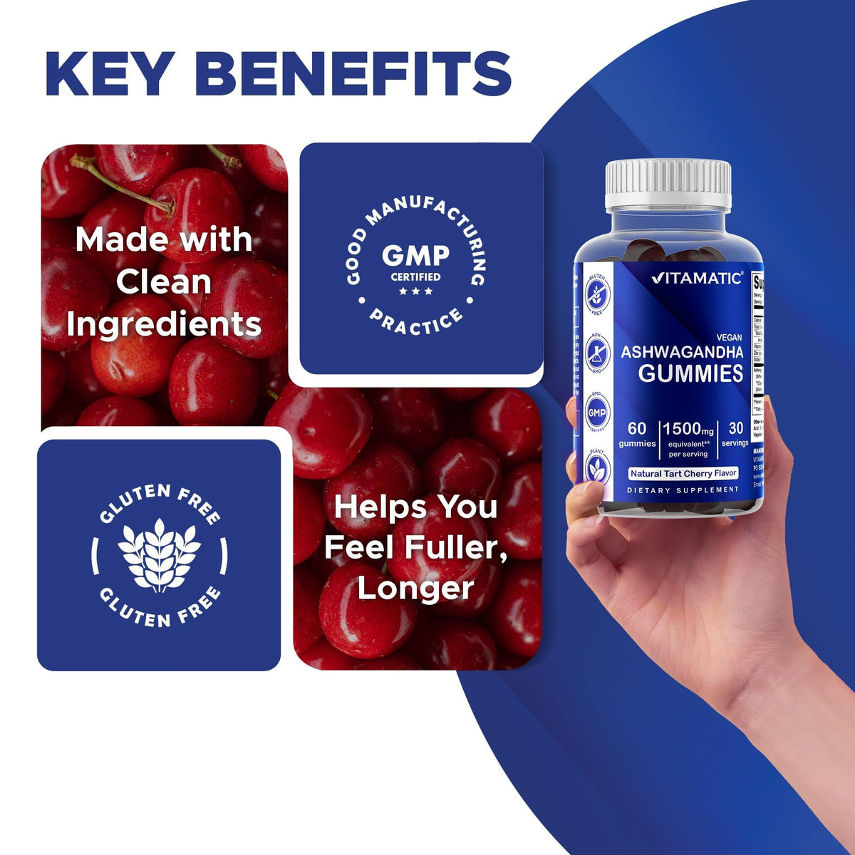 Ashwagandha Gummies 30:1 Extract Q198988