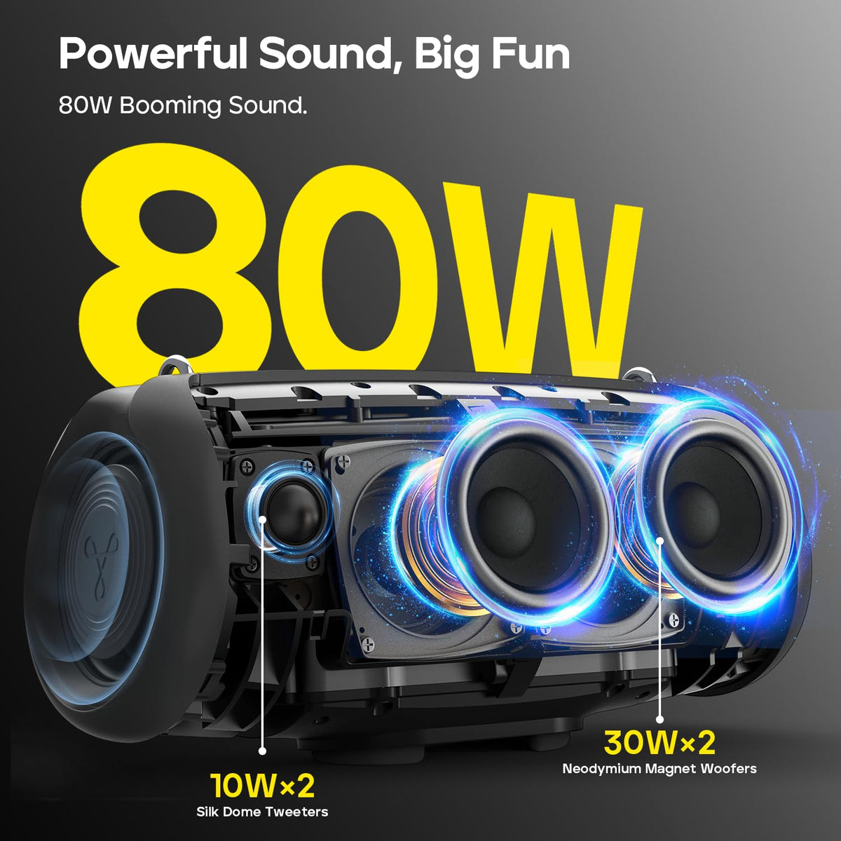 Black Bluetooth Speaker R378412
