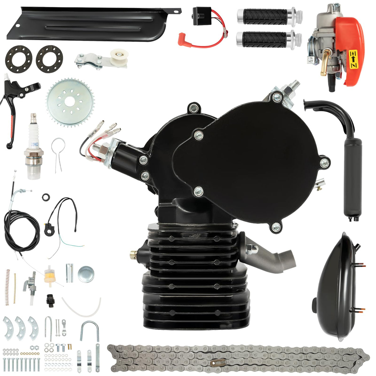 110CC 2 Stroke Bicycle Engine Kit with CDI System J17384