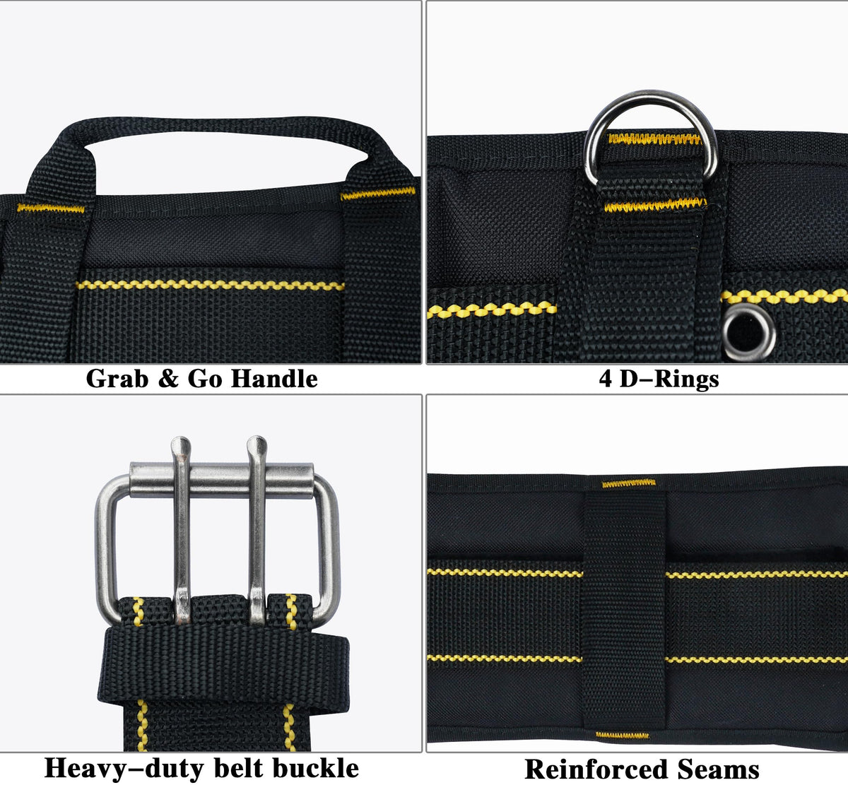Padded Heavy Duty Work Belt with D Ring V220457